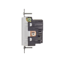 Contacto Dúplex con 2 Puertos USB, 15A 125V, 2 Polos, 3 Hilos, Color Blanco.