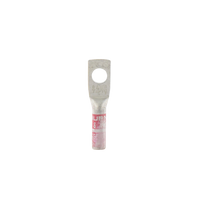 Zapata Terminal de Compresión BURNDY para Tornillo de 1/4" y Calibre 8 AWG / Barril Largo.