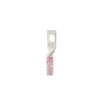Zapata Terminal de Compresión BURNDY para Tornillo de 1/4" y Calibre 8 AWG / Barril Largo.
