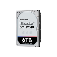 Disco Duro Enterprise 6 TB / Wester Digital (WD) / Serie Ultrastar / Recomendado para Data Center y NVRs de Alta Capacidad / Alto Performace