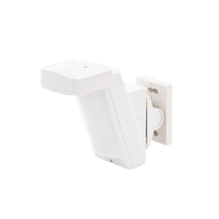 Detector de Movimiento con Anti-enmascaramiento / 100% Exterior /  Cableado / Hasta 12 metros a 85° de cobertura/ Instalación a 3 metros / Compatible con cualquier panel de alarma