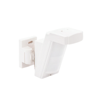 Detector de Movimiento PIR Antimascara / 100% Exterior /  Inalambrico (Alimentación) / Hasta 12 metros a 85°; de cobertura/ Instalación a 3 metros / Compatible con cualquier panel de alarma