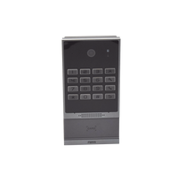 Videoportero SIP para Control de Acceso, Teclado numérico iluminado, 2 relevadores, anti-vandálico, IP66 y IK07, PoE