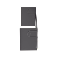 Soporte Industrial Para Instalar Equipos de Montaje en Riel DIN, Para Racks o Gabinetes Estándar de 19in, de 4UR, Color Negro