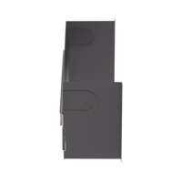 Soporte Industrial Para Instalar Equipos de Montaje en Riel DIN, Para Racks o Gabinetes Estándar de 19in, de 4UR, Color Negro