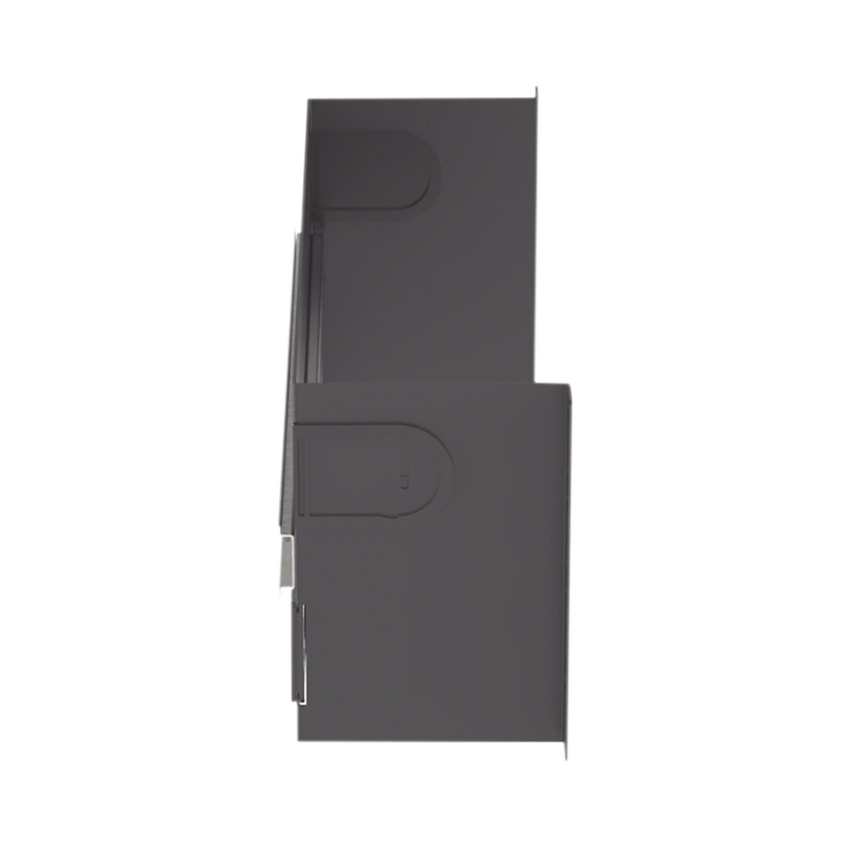 Soporte Industrial Para Instalar Equipos de Montaje en Riel DIN, Para Racks o Gabinetes Estándar de 19in, de 4UR, Color Negro