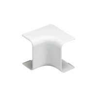 Esquinero interior, para uso con canaleta LD5, material ABS, Color Blanco Mate