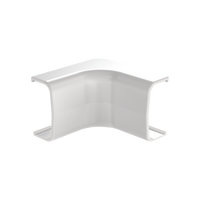 Esquinero interior, para uso con canaleta LD5, material ABS, Color Blanco