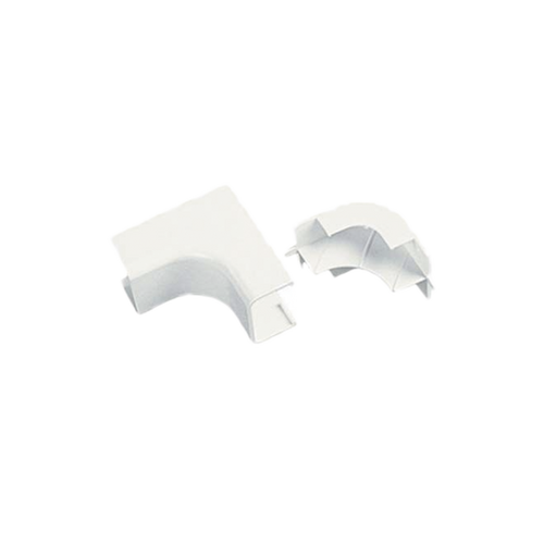 Esquinero Interior, para uso con Canaleta LDPH10 y LD2P10, material ABS, Color Blanco