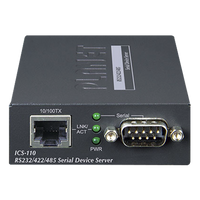 Convertidor de Medios de RS-232/ RS-422/ RS-485 a Fast Ethernet, Administración Web, SNMP y Telnet