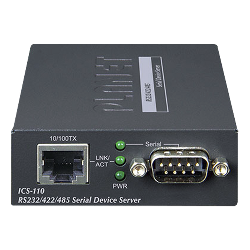 Convertidor de Medios de RS-232/ RS-422/ RS-485 a Fast Ethernet, Administración Web, SNMP y Telnet