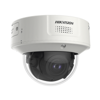 Domo IP 8 Megapixel / Lente Mot. 2.8 a 12 mm /  DARKFIGHTER / WDR 120 dB / IK10 / 30 mts IR / Conteo Facial / Detección Facial / Interior / PoE / Búsqueda por Atributos / Micrófono Integrado / Micro SD