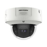 Domo IP 8 Megapixel / Lente Mot. 2.8 a 12 mm /  DARKFIGHTER / WDR 120 dB / IK10 / 30 mts IR / Conteo Facial / Detección Facial / Interior / PoE / Búsqueda por Atributos / Micrófono Integrado / Micro SD