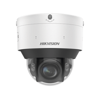 Domo IP 4 Megapixel / Lente Mot. 2.8 - 12 mm / Dual Light (30 mts IR + 30 mts Luz Blanca) / IK10 / IP67 / Reconocimiento Facial / WDR 140 dB / DeepinView / Búsqueda por Atributos / Heat Map / ACUSENSE / DARKFIGHTER S / Audio de Dos Vías