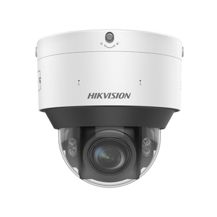 Domo IP 4 Megapixel / Lente Mot. 2.8 - 12 mm / Dual Light (30 mts IR + 30 mts Luz Blanca) / IK10 / IP67 / Reconocimiento Facial / WDR 140 dB / DeepinView / Búsqueda por Atributos / Heat Map / ACUSENSE / DARKFIGHTER S / Audio de Dos Vías