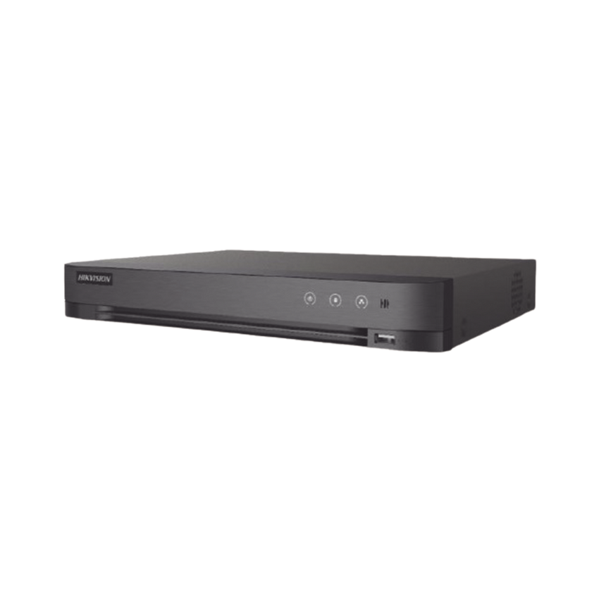 DVR 4 Canales TURBOHD + 2 Canales IP / 5 Megapixel Lite - 3K Lite / Audio de Dos Vías por Coaxitron / Reconocimiento Facial / ACUSENSE (Evista falsas alarmas) / 1 Bahía de Disco Duro / Salida de Video en Full HD