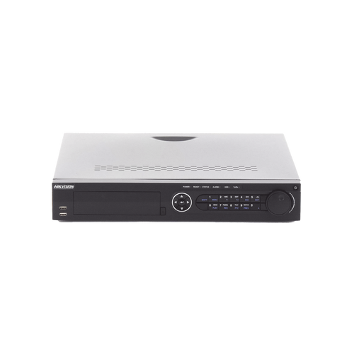 DVR 16 Canales TurboHD + 8 Canales IP / 3K/5MP / Audio por Coaxitron / Acusense / 4 Bahías de Disco Duro / Videoanalisis / 16 Entradas de Alarma