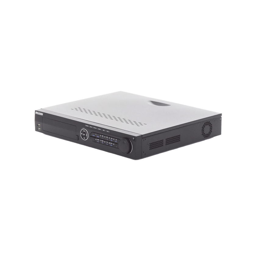 DVR 16 Canales TurboHD + 8 Canales IP / 3K/5MP / Audio por Coaxitron / Acusense / 4 Bahías de Disco Duro / Videoanalisis / 16 Entradas de Alarma