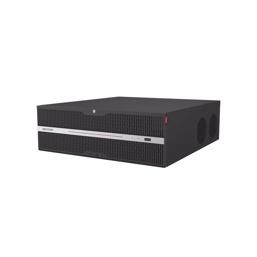 NVR 12 Megapixel (4K) / 64 Canales IP / 16 Bahías de Disco Duro / 2 Tarjetas de Red / Soporta RAID / HDMI en 4K / Soporta POS / Reconocimiento Facial / Bases de Datos / Hasta 100,000 Fotografías / AcuSearch