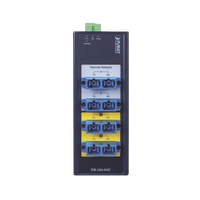 Switch Industrial Bypass de Fibra Optica Multimodo con Conector SC de 2 Canales