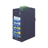 Switch Industrial Bypass de Fibra Optica Multimodo con Conector SC de 2 Canales