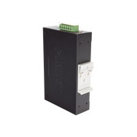 Convertidor de Medios PoE Industrial, Puerto SFP 1000BASE-SX/LX a Puerto RJ45 Gigabit con Salida PoE 802.3at (Hasta 30 W).