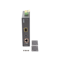 Convertidor de Medios PoE Industrial, Puerto SFP 1000BASE-SX/LX a Puerto RJ45 Gigabit con Salida PoE 802.3at (Hasta 30 W).