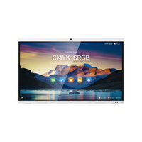 HUAWEI IdeaHub B3, Pantalla interactiva para Colaboración Inteligente, 65", 4K UHD, Harmony, Wi-Fi 6, Seguimiento de Voz, BYOM, Administración desde la Nube Gratis, blanco Jade