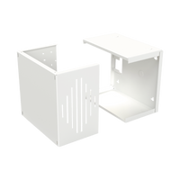 Gabinete para Resguardo de Sirena de 30 W (SF581A o SF581L No incluida), Preparación para Tamper (No incluido).