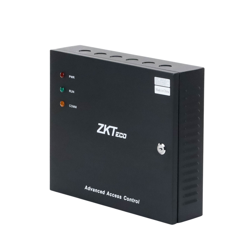 Controlador de Acceso 2 Puertas / 3,000 Huellas 30,000 Tarjetas / TCP/IP / Gabinete y Fuente 12V 5A