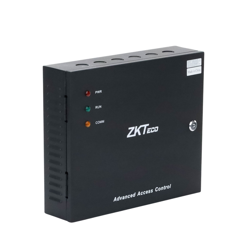 Controlador de Acceso 2 Puertas / 3,000 Huellas 30,000 Tarjetas / TCP/IP / Gabinete y Fuente 12V 5A