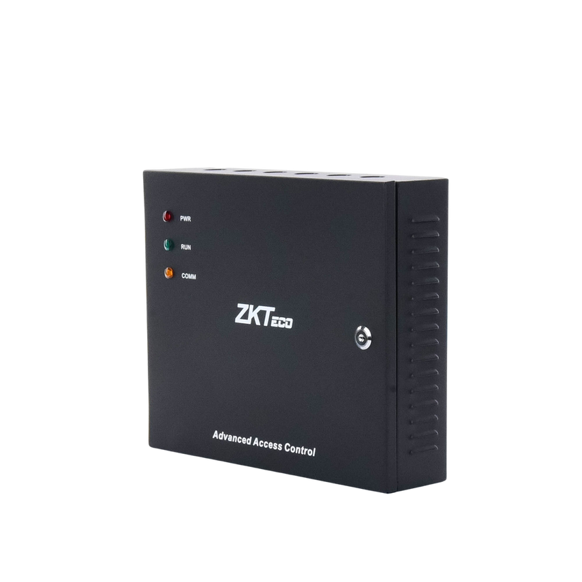 Controlador de Acceso 4 Puertas / 3,000 Huellas 30,000 Tarjetas / TCP/IP / Gabinete Met�lico y Fuente 12V 5A