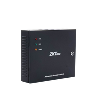 Controlador de Acceso 4 Puertas / 3,000 Huellas 30,000 Tarjetas / TCP/IP / Gabinete Met�lico y Fuente 12V 5A