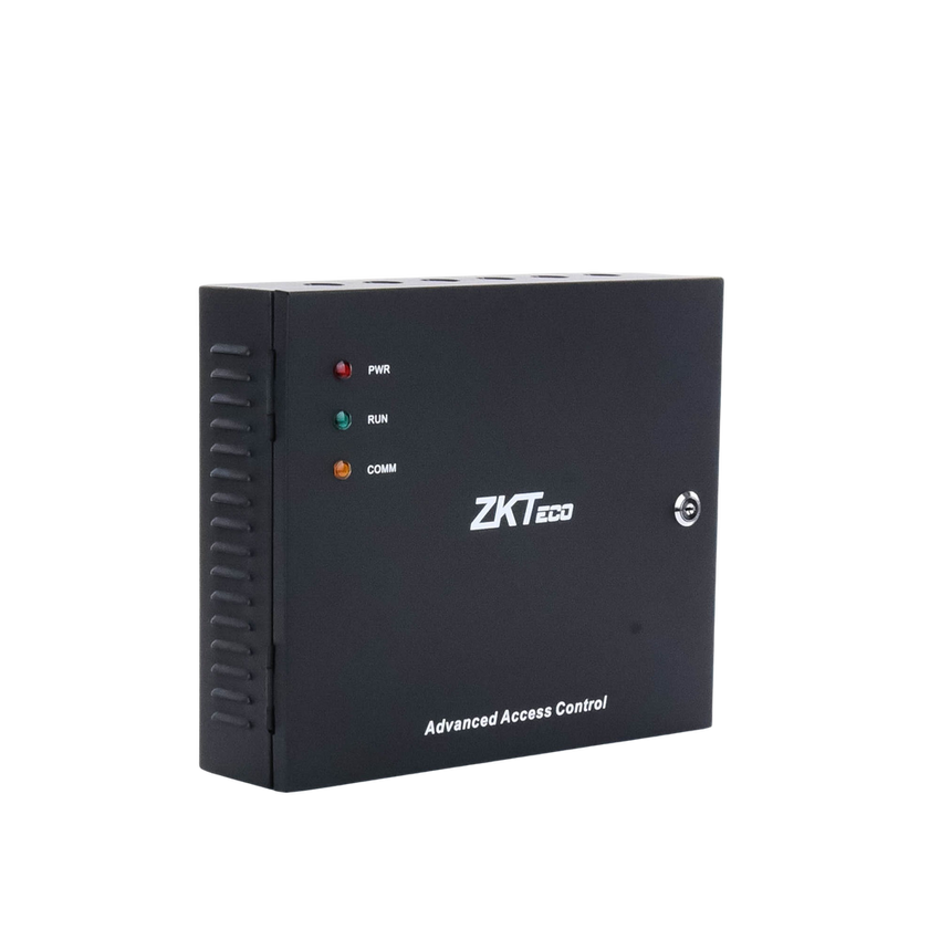 Controlador de Acceso 4 Puertas / 3,000 Huellas 30,000 Tarjetas / TCP/IP / Gabinete Met�lico y Fuente 12V 5A