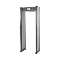 Arco Detector de Metales de 18 Zonas con Anclaje para Fijarse al Piso. Incluye Sensor IR para evitar falsas Alarmas / Certificado por la Administración Federal de Aviación de EE. UU. (FAA)