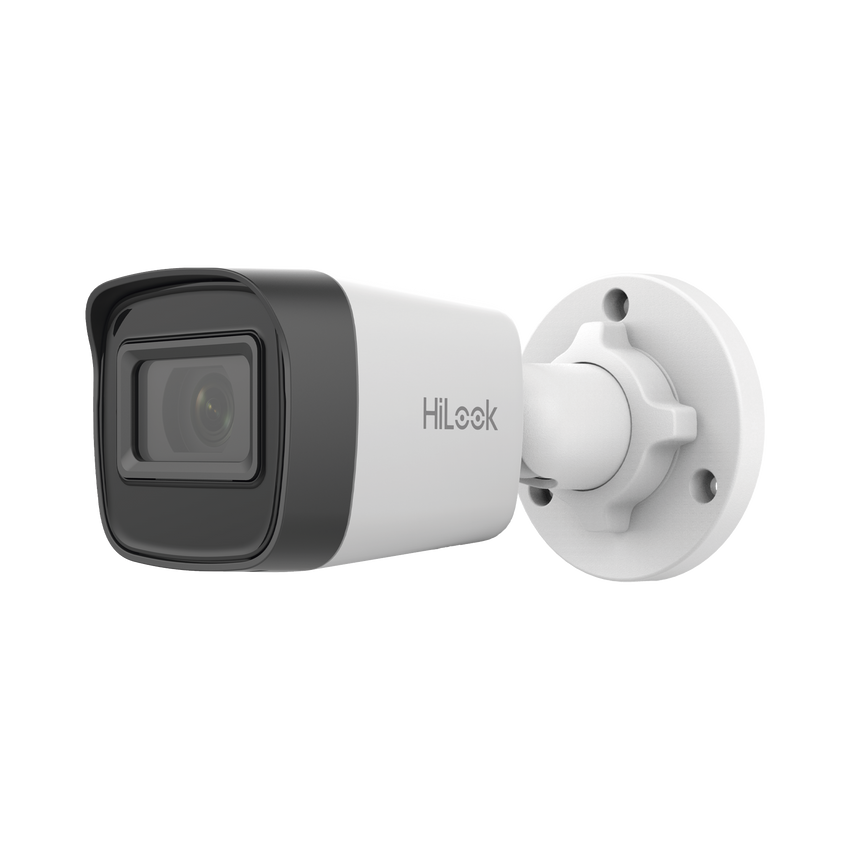 HiLook Series / Bala IP 2 Megapixel (1080p) / Lente 2.8 mm / 20 mts IR / Exterior IP67 / PoE / dWDR / H.265+ / ONVIF