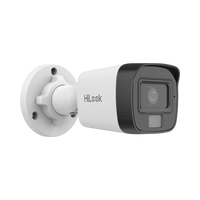 [Dual Light] Bala IP 4 Megapixel / Lente 2.8 mm / Ángulo de visión 104° / 20 mts IR + 15 mts Luz Blanca / Micrófono Integrado / ACUSENSE Lite / Exterior IP67 / H.265+ / PoE / ONVIF / dWDR