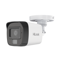 [Dual Light] Bala IP 4 Megapixel / Lente 2.8 mm / Ángulo de visión 104° / 20 mts IR + 15 mts Luz Blanca / Micrófono Integrado / ACUSENSE Lite / Exterior IP67 / H.265+ / PoE / ONVIF / dWDR