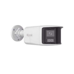 [Dual Light] Bala IP 6 Megapixel / Imagen Panorámica 180°/ PoE / Micrófono y Bocina Integrado / Exterior IP67 / Audio Bidireccional / Alarma Visual y Auditiva Integrada / Smart Supplement Light / Micro SD 512 GB