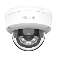 [Dual Light] Domo IP de 2 Megapixel (1080p) / Lente 2.8 mm / 20 mts IR + 15 mts Luz Blanca / Micrófono Integrado / ACUSENSE Lite / Uso en interior / PoE / dWDR / H.265+ / ONVIF