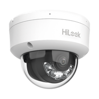 [Dual Light] Domo IP de 2 Megapixel (1080p) / Lente 2.8 mm / 20 mts IR + 15 mts Luz Blanca / Micrófono Integrado / ACUSENSE Lite / Uso en interior / PoE / dWDR / H.265+ / ONVIF