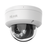 [Dual Light] Domo IP de 2 Megapixel (1080p) / Lente 2.8 mm / 20 mts IR + 15 mts Luz Blanca / Micrófono Integrado / ACUSENSE Lite / Uso en interior / PoE / dWDR / H.265+ / ONVIF