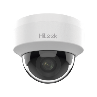 HiLook Series / Domo IP 2 Megapixel (1080p) / Lente 2.8 mm (Gran Angular) / 20 mts IR / Interior / PoE / dWDR / H.265+ / ONVIF