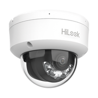 [Dual Light] HiLook Series / Domo IP de 4 Megapixel / Uso en interior / Lente 2.8 mm / 20 mts IR + 20 mts Luz Blanca / Micrófono Integrado / ACUSENSE Lite / PoE / dWDR / H.265+ / ONVIF