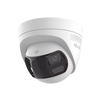 Cámara Turret IP 6 Megapíxel / Panorámica 180° /MicroSD 512 GB / Resistencia IP67 / Audio Bidireccional / Alarma visual y auditiva Integrada / Smart Supplement Light