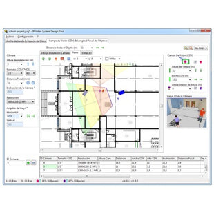 IP Video System Design PROFESSIONAL Tool / Software de Diseño para el Sistema de Vídeo IP / Hasta 64 Cámaras por Proyecto