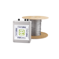 Kit de Cable Sensor Para Cercas Ciclónicas IRONCLAD / 305 METROS / 1 ZONA / Sin Falsas Alarmas por Viento / TODO Incluido/TARJETA LPU400/ Calibración por Software