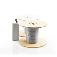 Kit de Cable Sensor Para Cerca Ciclonica IRONCLAD / 150 METROS / 2 ZONAS; 75 METROS POR ZONA / Sin Falsas Alarmas por Viento / TODO Incluido/TARJETA LPU400/ Calibración por Software