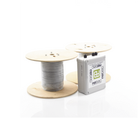 Kit de Cable Sensor Para Cerca Ciclonica IRONCLAD / 150 METROS / 2 ZONAS; 75 METROS POR ZONA / Sin Falsas Alarmas por Viento / TODO Incluido/TARJETA LPU400/ Calibración por Software