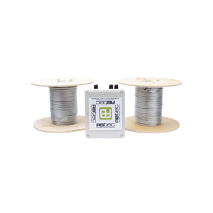 Kit de Cable Sensor Para Cerca Ciclonica IRONCLAD / 150 METROS / 2 ZONAS; 75 METROS POR ZONA / Sin Falsas Alarmas por Viento / TODO Incluido/TARJETA LPU400/ Calibración por Software